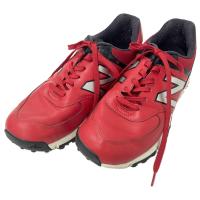 NEW BALANCE GOLF �j���[�o�����X MGS574RD �X�p�C�N���X�S���t�V���[�Y  ���b�h�n �T�C�Y�F27.5cm �����N�FB �y���Áz�S���t�E�F�A