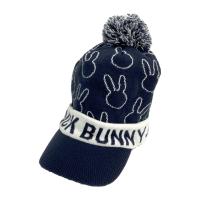 JACK BUNNY �W���b�N�o�j�[  �j�b�g�L���b�v �{���{���t  �l�C�r�[�n �����N�FB �y���Áz�S���t�E�F�A