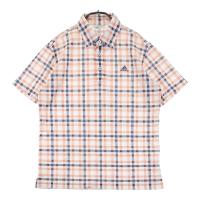 ADIDAS GOLF �A�f�B�_�X�S���t  �����|���V���c �{�^���_�E�� �`�F�b�N�� �z���C�g�n �T�C�Y�FM/M �����N�FA- �y���Áz�S���t�E�F�A