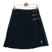 PEARLY GATES �p�[���[�Q�C�c  �E�[�� �o�b�N�v���[�c�X�J�[�g �`�F�b�N�� �l�C�r�[�n �T�C�Y�F1 �����N�FA- �y���Áz�S���t�E�F�A