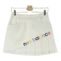 NEW BALANCE GOLF �j���[�o�����X  �T�C�h�v���[�c �X�g���b�`�X�J�[�g  �z���C�g�n �T�C�Y�F1 �����N�FA- �y���Áz�S���t�E�F�A