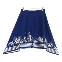 PEARLY GATES �p�[���[�Q�C�c  �t���A�X�J�[�g �� ���S���� �l�C�r�[�n �T�C�Y�F0 �����N�FA- �y���Áz�S���t�E�F�A