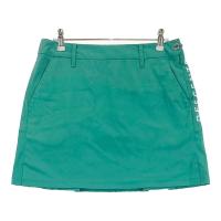 DESCENTE GOLF �f�T���g�S���t  �X�g���b�`�X�J�[�g �X�g���C�v�� �O���[���n �T�C�Y�FL �����N�FB �y���Áz�S���t�E�F�A