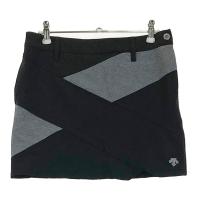 DESCENTE GOLF �f�T���g�S���t  �X�g���b�`�X�J�[�g  �u���b�N�n �T�C�Y�FS �����N�FA- �y���Áz�S���t�E�F�A