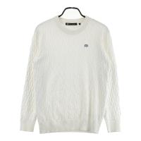 TRAVIS MATHEW �g���r�X�}�V���[  �j�b�g�Z�[�^�[  �z���C�g�n �T�C�Y�FM �����N�FB �y���Áz�S���t�E�F�A