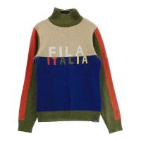 FILA GOLF �t�B���S���t MO4BL701 �E�[���� �n�C�l�b�N ���� �j�b�g�Z�[�^�[  �J�[�L�n �T�C�Y�FM �����N�FA- �y���Áz�S���t�E�F�A