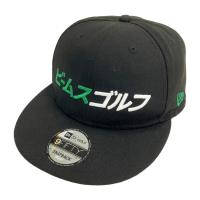 BEAMS GOLF �r�[���X�S���t �~NEW ERA �t���b�g�L���b�v  �u���b�N�n �����N�FA- �y���Áz�S���t�E�F�A