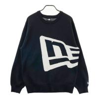 NEW ERA �j���[�G��  �r�b�O���S �����j�b�g�Z�[�^�[  �u���b�N�n �T�C�Y�FX LARGE �����N�FA- �y���Áz�S���t�E�F�A