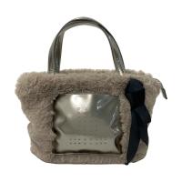 LANVIN SPORT �����o�� �X�|�[��  �t�F�C�N�t�@�[ �J�[�g�o�b�O  �x�[�W���n �����N�FA- �y���Áz�S���t�E�F�A