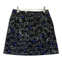 LANVIN SPORT �����o�� �X�|�[�� ; �X�J�[�g ���� �u���b�N�n �T�C�Y�F38 �����N�FA- �y���Áz�S���t�E�F�A