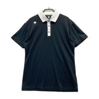 DESCENTE GOLF �f�T���g�S���t  �����|���V���c �`�F�b�N�� �u���b�N�n �T�C�Y�FM �����N�FA- �y���Áz�S���t�E�F�A