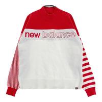 NEW BALANCE GOLF �j���[�o�����X  ���b�N�l�b�N �����j�b�g �Z�[�^�[ �{�[�_�[�� �z���C�g�n �T�C�Y�F2 �����N�FB �y���Áz�S���t�E�F�A