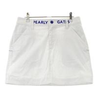 PEARLY GATES �p�[���[�Q�C�c  �X�g���b�`�X�J�[�g  �z���C�g�n �T�C�Y�F2 �����N�FB �y���Áz�S���t�E�F�A