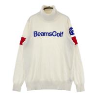 BEAMS GOLF �r�[���X�S���t  �^�[�g���l�b�N �j�b�g�Z�[�^�[  �z���C�g�n �T�C�Y�FL �����N�FA- �y���Áz�S���t�E�F�A