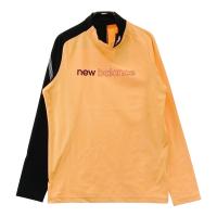 NEW BALANCE GOLF �j���[�o�����X  ���b�N�l�b�N����T�V���c  �I�����W�n �T�C�Y�F4 �����N�FS �y���Áz�S���t�E�F�A