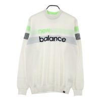 NEW BALANCE GOLF �j���[�o�����X  �j�b�g�Z�[�^�[  �z���C�g�n �T�C�Y�F4 �����N�FA- �y���Áz�S���t�E�F�A