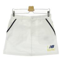 NEW BALANCE GOLF �j���[�o�����X  ���S�h�J���� �X�g���b�`�X�J�[�g  �z���C�g�n �T�C�Y�F2 �����N�FB �y���Áz�S���t�E�F�A