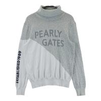 PEARLY GATES �p�[���[�Q�C�c  �^�[�g���l�b�N �j�b�g�Z�[�^�[ ���S  �O���[�n �T�C�Y�F0 �����N�FB �y���Áz�S���t�E�F�A