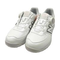 NEW BALANCE GOLF �j���[�o�����X 2026�N���f�� W574B6J4 �X�p�C�N���X�S���t�V���[�Y BOA  �z���C�g�n �T�C�Y�F23 �����N�FN �y�V�i�z�S���t�E�F�A