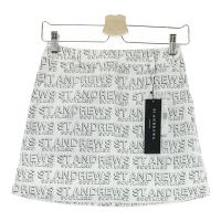 ST ANDREWS �Z���g�A���h�����[�X ; �X�g���b�`�X�J�[�g ���� �z���C�g�n �T�C�Y�FSS �����N�FN �y�V�i�z�S���t�E�F�A