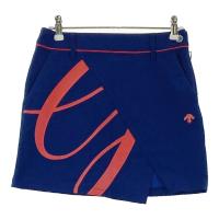 DESCENTE GOLF �f�T���g�S���t  �X�g���b�`�X�J�[�g  �l�C�r�[�n �T�C�Y�FSS �����N�FB �y���Áz�S���t�E�F�A