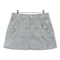 PEARLY GATES �p�[���[�Q�C�c  �X�g���b�`�X�J�[�g �h�J �X�g���C�v�� �l�C�r�[�n �T�C�Y�F2 �����N�FA- �y���Áz�S���t�E�F�A