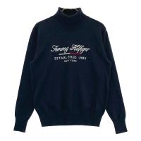 TOMMY HILFIGER GOLF �g�~�[�q���t�B�K�[�S���t  �^�[�g���l�b�N �j�b�g�Z�[�^�[  �l�C�r�[�n �T�C�Y�FM �����N�FB �y���Áz�S���t�E�F�A