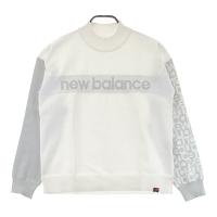 NEW BALANCE GOLF �j���[�o�����X  ���b�N�l�b�N �j�b�g�Z�[�^�[  �z���C�g�n �T�C�Y�F2 �����N�FB �y���Áz�S���t�E�F�A