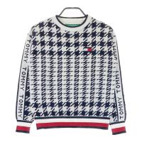 TOMMY HILFIGER GOLF �g�~�[�q���t�B�K�[�S���t  �N���[�l�b�N �����j�b�g�Z�[�^�[ �璹�� �z���C�g�n �T�C�Y�FS �����N�FB �y���Áz�S���t�E�F�A