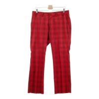 ADIDAS GOLF �A�f�B�_�X�S���t  �����O�p���c �`�F�b�N�� ���b�h�n �T�C�Y�F85 �����N�FA- �y���Áz�S���t�E�F�A