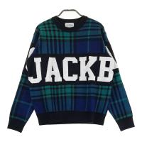 JACK BUNNY �W���b�N�o�j�[ �T���v���i �j�b�g�Z�[�^�[ �`�F�b�N�� �l�C�r�[�n �T�C�Y�F1 �����N�FA- �y���Áz�S���t�E�F�A