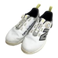 NEW BALANCE GOLF �j���[�o�����X Fresh Foam X 2500 v4 SL BOA UGS2500B 2024�N���f�� �X�p�C�N���X �S���t�V���[�Y  �z���C�g�n �T�C�Y�F27.5cm 2E �����N�FB �y���Áz�S���t�E�F�A