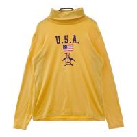 MUNSING WEAR �}���V���O�E�F�A  �^�[�g���l�b�N ����T�V���c  �I�����W�n �T�C�Y�FLL �����N�FA- �y���Áz�S���t�E�F�A