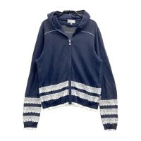 LANVIN SPORT �����o���X�|�[��  �t�[�h�t �W�b�v�W���P�b�g  �l�C�r�[�n �T�C�Y�F40 �����N�FB �y���Áz�S���t�E�F�A