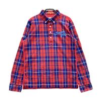 BEAMS GOLF �r�[���X�S���t  �����|���V���c �`�F�b�N�� ���b�h�n �T�C�Y�FM �����N�FA- �y���Áz�S���t�E�F�A