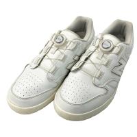 NEW BALANCE GOLF �j���[�o�����X 2025�N���f�� UG480BA �X�p�C�N���X �S���t�V���[�Y BOA  �z���C�g�n �T�C�Y�F27.5cm �����N�FB �y���Áz�S���t�E�F�A