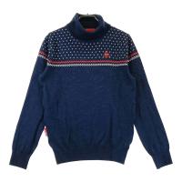 LE COQ GOLF ���R�b�N�S���t  �E�[���� �^�[�g���l�b�N �j�b�g�Z�[�^�[ ���� �l�C�r�[�n �T�C�Y�FM �����N�FB �y���Áz�S���t�E�F�A