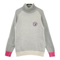 TOMMY HILFIGER GOLF �g�~�[�q���t�B�K�[�S���t  �^�[�g���l�b�N �j�b�g�Z�[�^�[ �E�[����  �O���[�n �T�C�Y�FM �����N�FB �y���Áz�S���t�E�F�A