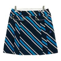MUNSING WEAR �}���V���O�E�F�A SL7043CP �X�J�[�g �v���[�c�ؑ� �X�g���C�v�� �l�C�r�[�n �T�C�Y�F7 �����N�FA- �y���Áz�S���t�E�F�A