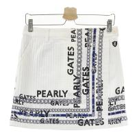 PEARLY GATES �p�[���[�Q�C�c  �X�g���b�`�X�J�[�g  �z���C�g�n �T�C�Y�F1 �����N�FB �y���Áz�S���t�E�F�A
