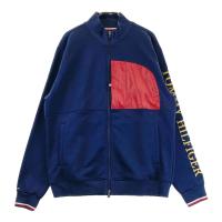 TOMMY HILFIGER GOLF �g�~�[�q���t�B�K�[�S���t  �X�E�F�b�g �W�b�v�W���P�b�g ���h�J  �l�C�r�[�n �T�C�Y�FLL �����N�FA- �y���Áz�S���t�E�F�A