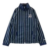 ADIDAS GOLF �A�f�B�_�X�S���t N68569 �~�M �W�b�v�W���P�b�g �X�g���C�v�� �l�C�r�[�n �T�C�Y�FM �����N�FA- �y���Áz�S���t�E�F�A
