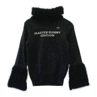 MASTER BUNNY EDITION �}�X�^�[�o�j�[�G�f�B�V����  �t�@�[�ؑ� �^�[�g���l�b�N�j�b�g�Z�[�^�[  �u���b�N�n �T�C�Y�F0 �����N�FB �y���Áz�S���t�E�F�A