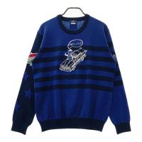 MUNSING WEAR �}���V���O�E�F�A  �E�[�� �j�b�g�Z�[�^�[ �{�[�_�[�� �l�C�r�[�n �T�C�Y�FLL �����N�FA- �y���Áz�S���t�E�F�A