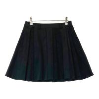 LANVIN SPORT �����o���X�|�[��  �v���[�c�X�J�[�g ���[�X  �u���b�N�n �T�C�Y�F36 �����N�FA- �y���Áz�S���t�E�F�A