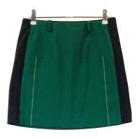LANVIN SPORT �����o���X�|�[��  �X�g���b�`�X�J�[�g  �O���[���n �T�C�Y�F36 �����N�FA- �y���Áz�S���t�E�F�A