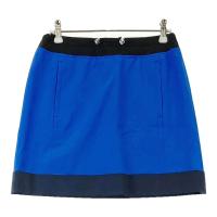 LANVIN SPORT �����o���X�|�[��  �X�g���b�`�X�J�[�g  �u���[�n �T�C�Y�F36 �����N�FB �y���Áz�S���t�E�F�A