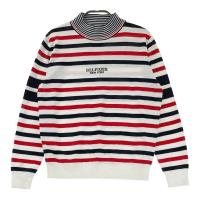 TOMMY HILFIGER GOLF �g�~�[�q���t�B�K�[�S���t  �n�C�l�b�N �j�b�g�Z�[�^�[ �E�[���� �{�[�_�[�� �z���C�g�n �T�C�Y�FM �����N�FA- �y���Áz�S���t�E�F�A