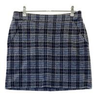BEAMS GOLF �r�[���X�S���t  ���n�t �X�g���b�`�X�J�[�g �`�F�b�N�� �l�C�r�[�n �T�C�Y�FM �����N�FA- �y���Áz�S���t�E�F�A