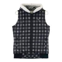 PUMA GOLF �v�[�}�S���t  �t�[�h�t ���� ���o�[�V�u���x�X�g �`�F�b�N�� �u���b�N�n �T�C�Y�FL �����N�FA- �y���Áz�S���t�E�F�A